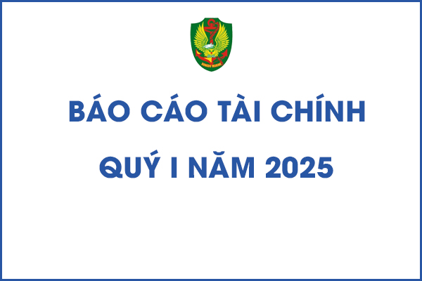 Công bố thông tin Báo cáo tài chính Quý I năm 2025